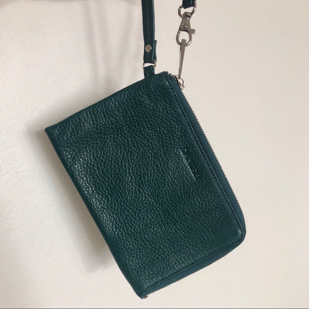 Danier leather wristlet